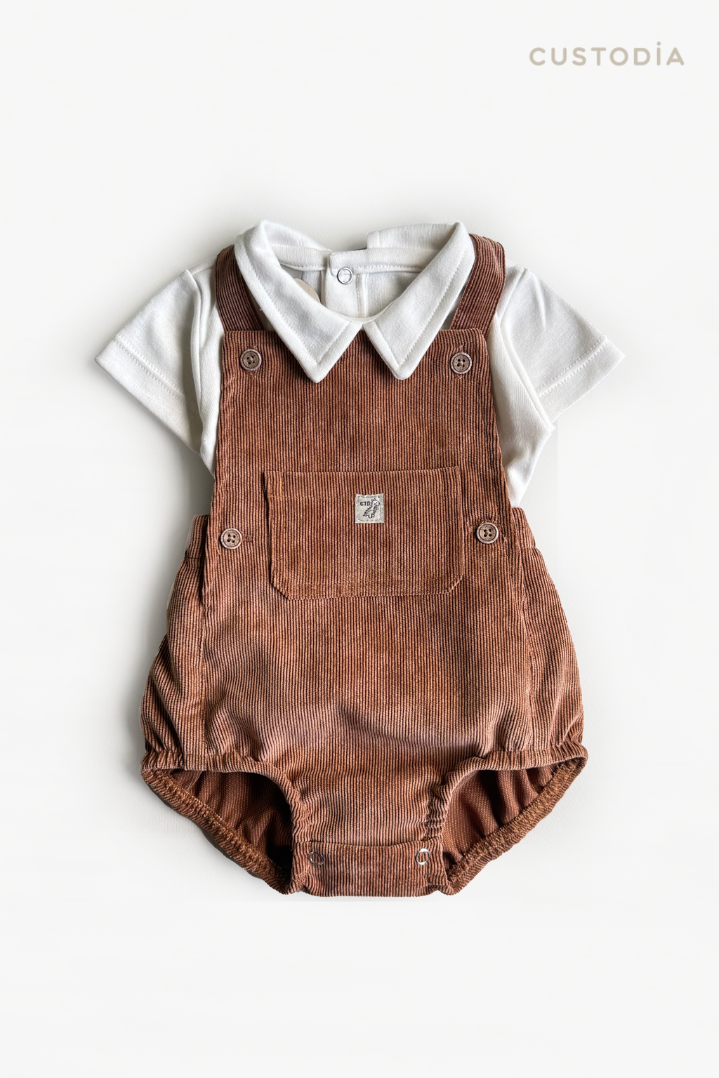 Set Mameluco Rib Dino Polito