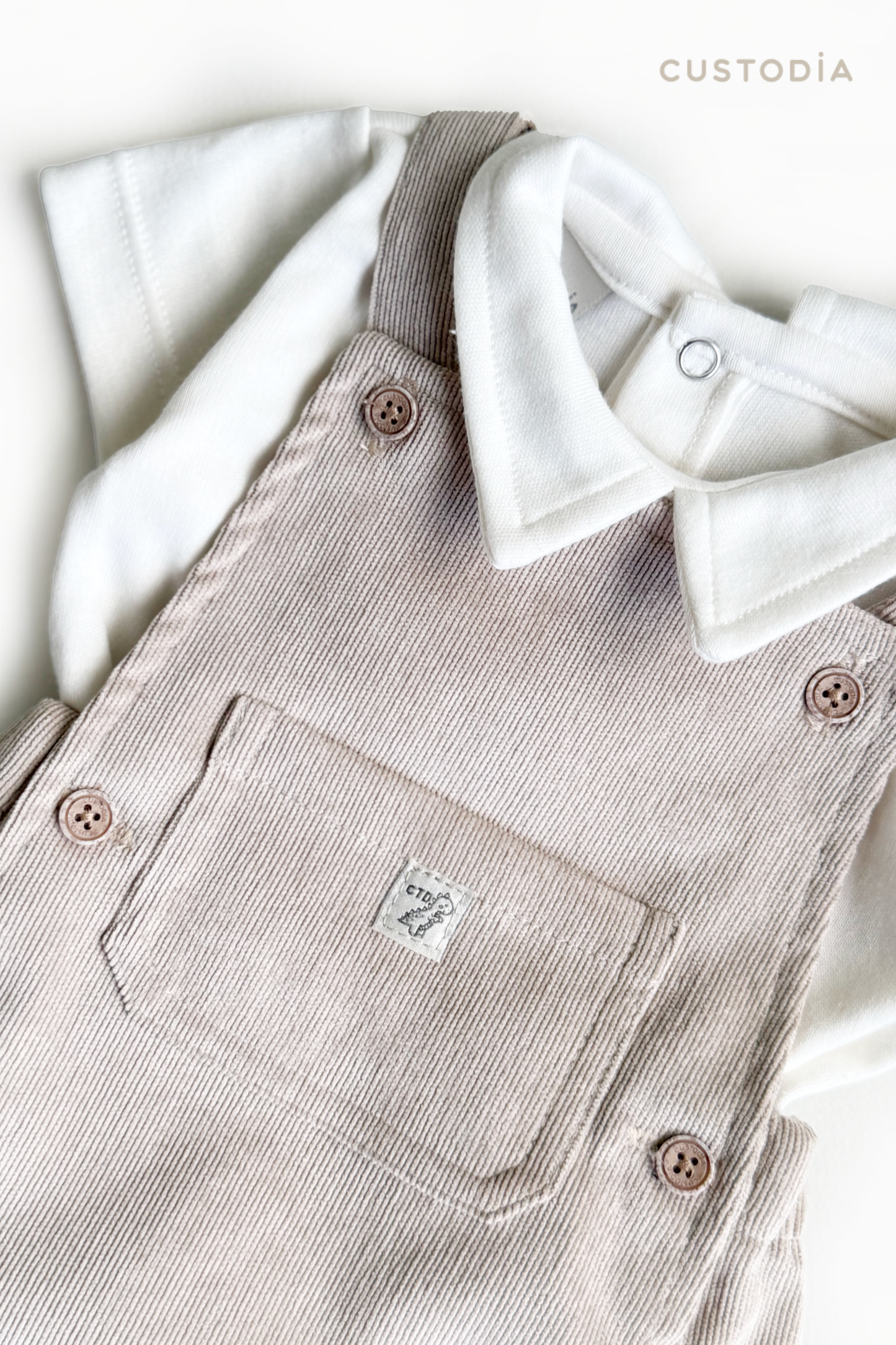 Set Mameluco Rib Dino Polito