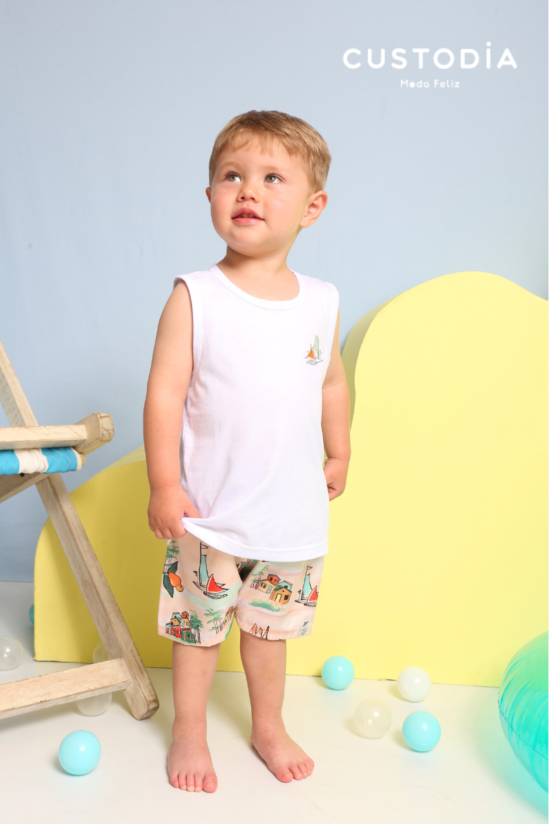 Pantaloneta y Camisilla - Barcos ⛵️