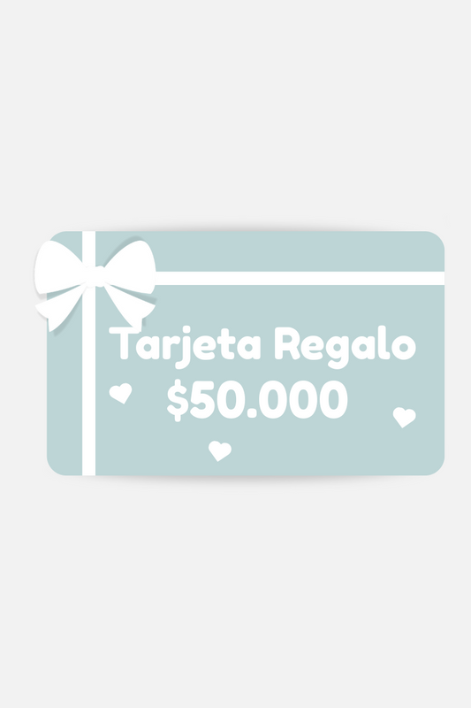 Tarjeta Regalo $50.000
