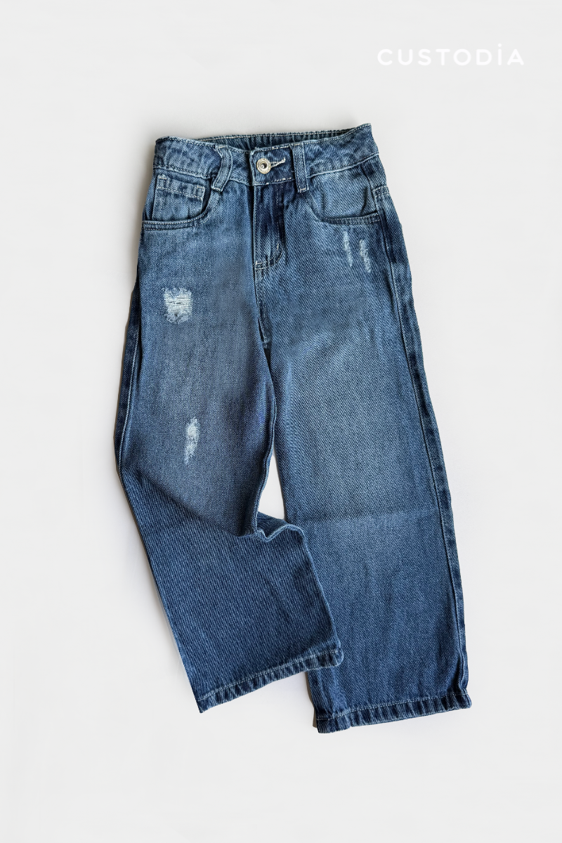 Jean Bota Recta Para Niña
