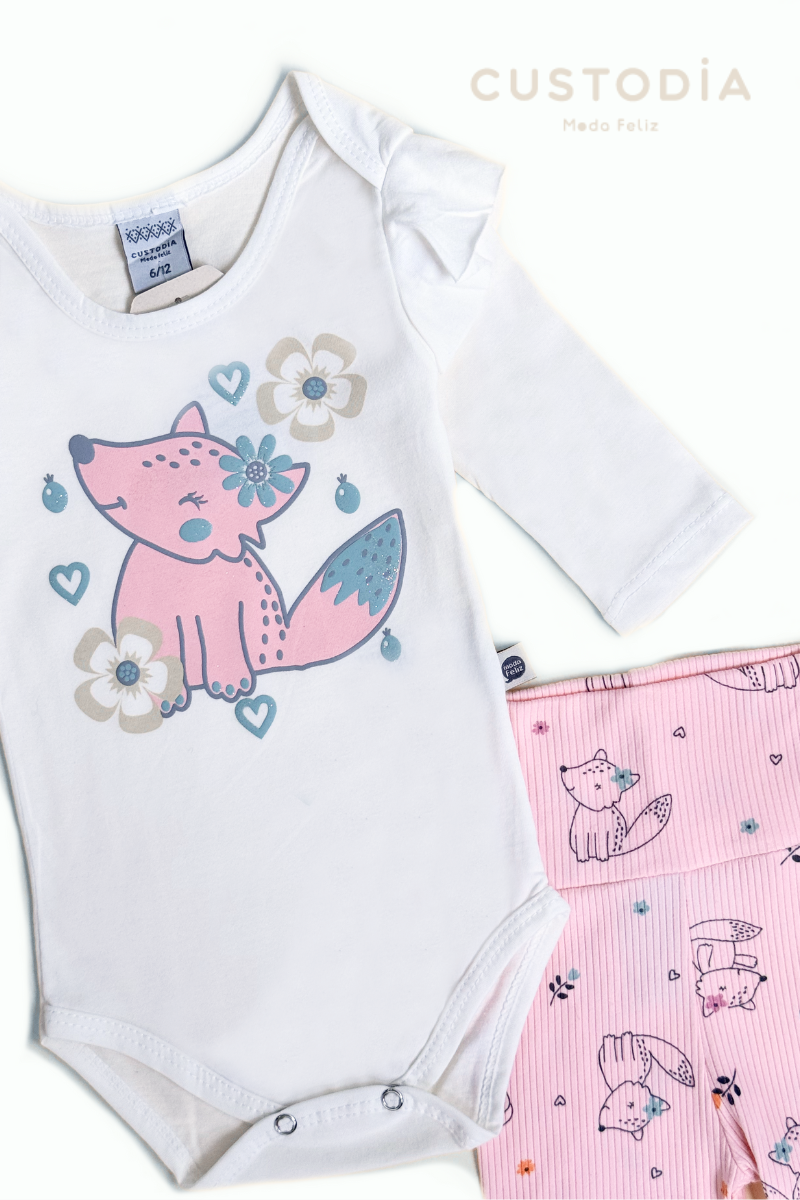 Set Leggin Rib Zorrita