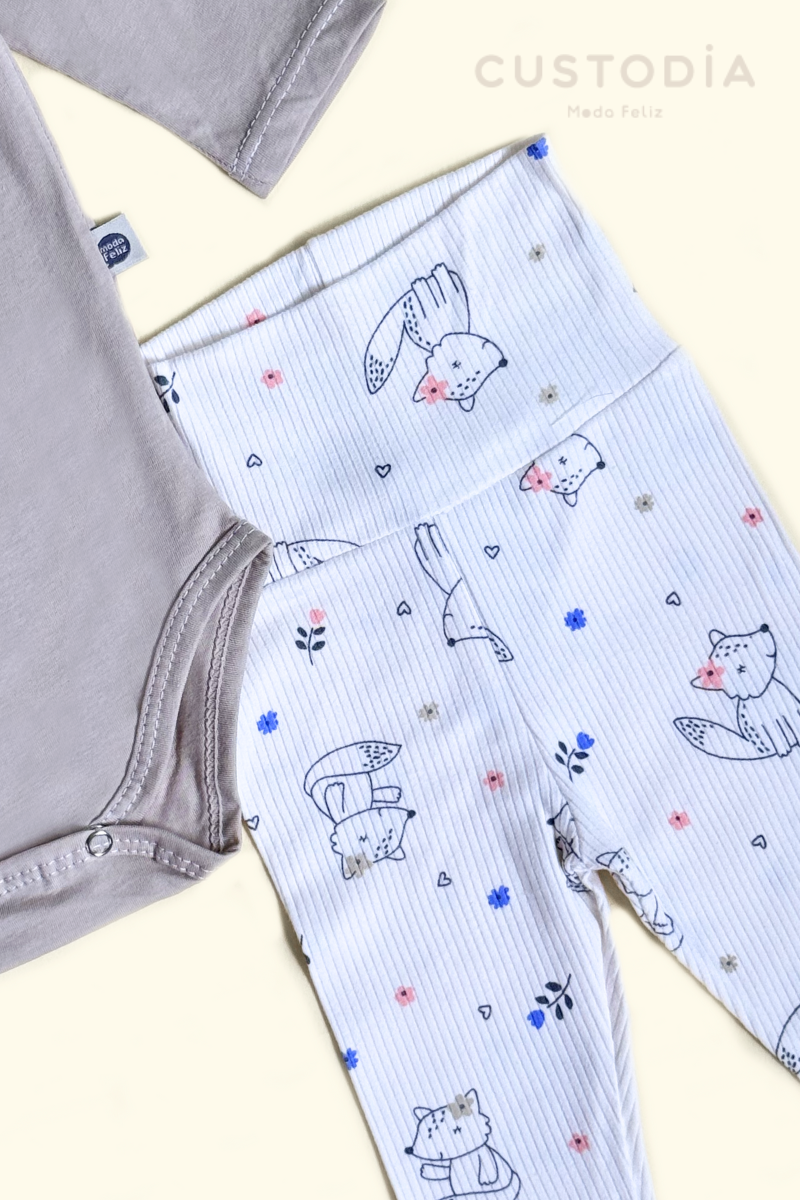 Set Leggin Rib Zorrita