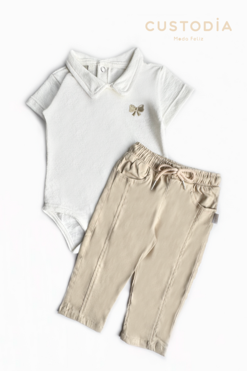 Set Body y Jogger Moño Polito