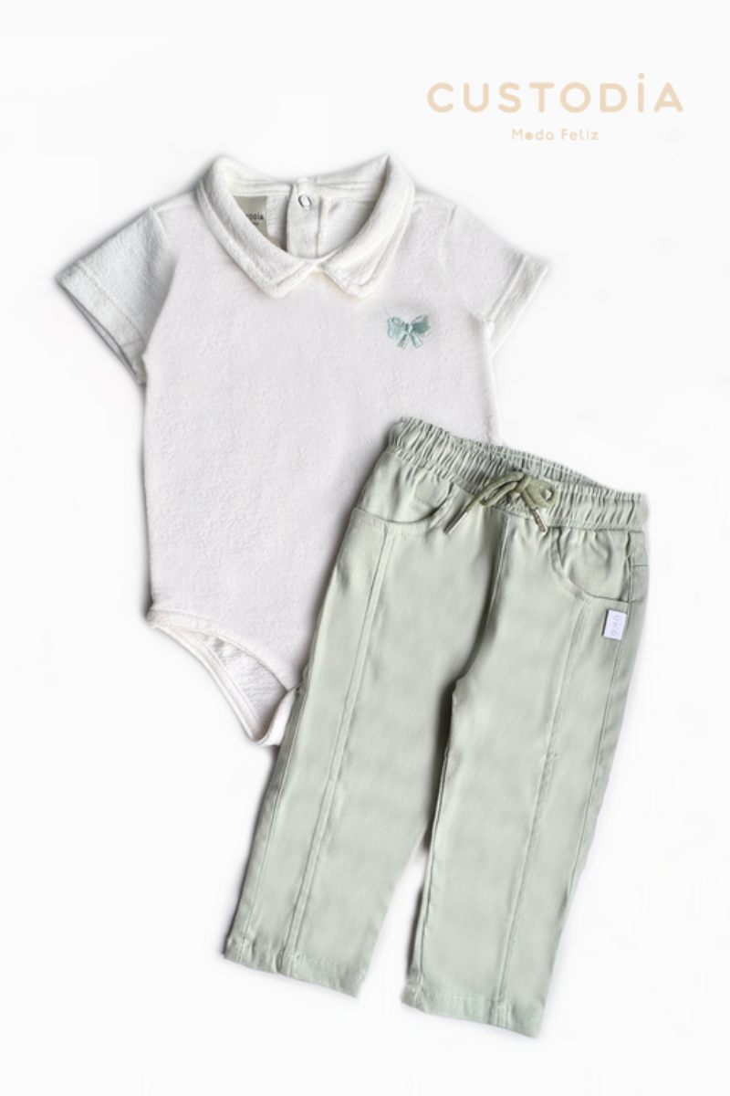 Set Body y Jogger Moño Polito