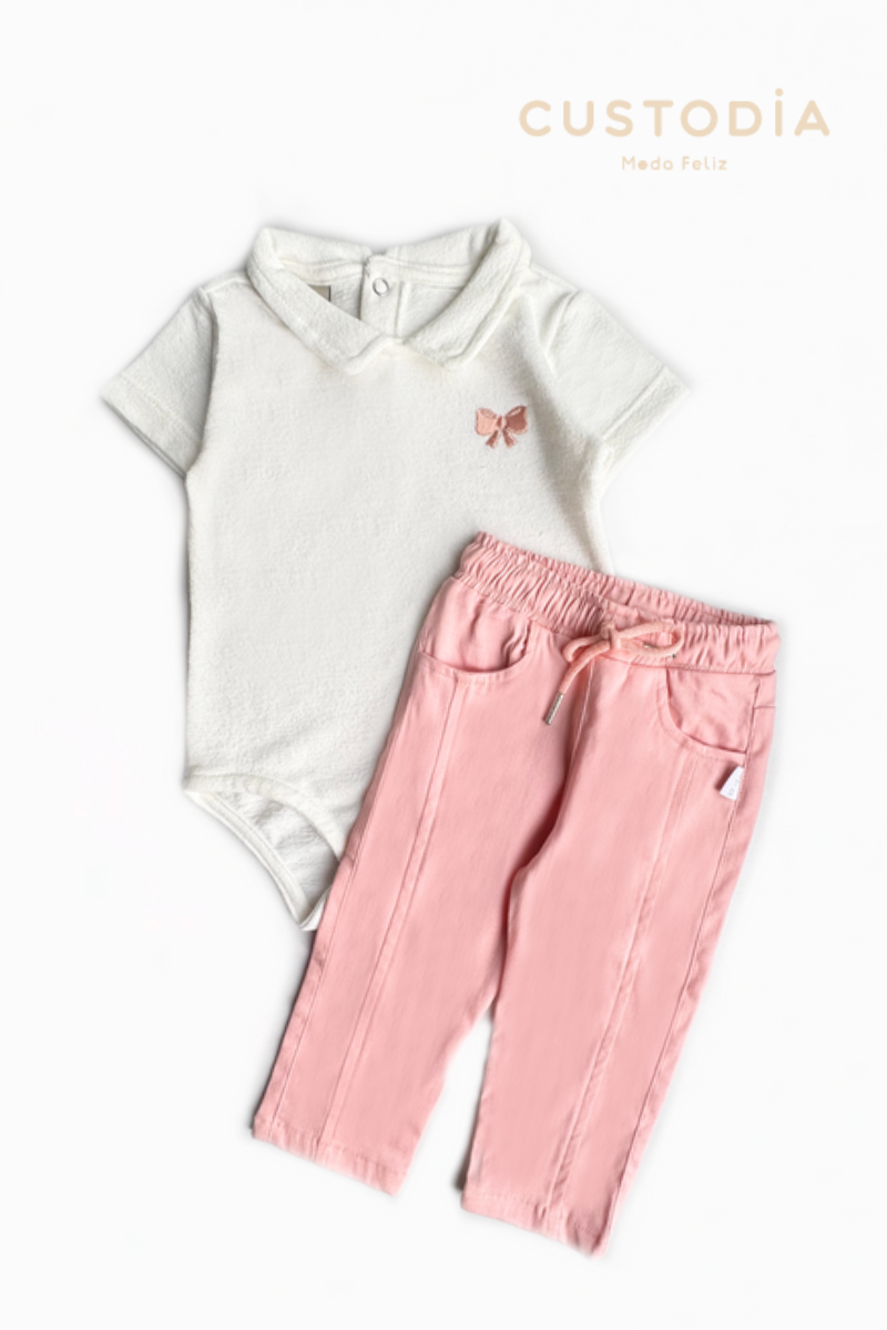 Set Body y Jogger Moño Polito