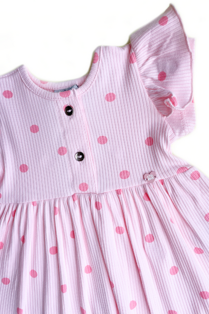 Vestido Rib Puntitos