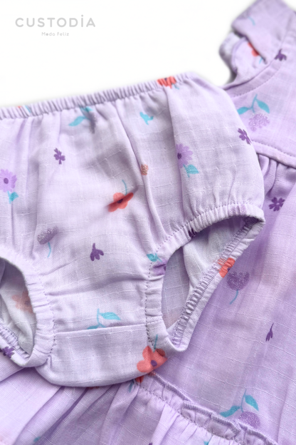 Vestido y Panty Jardín