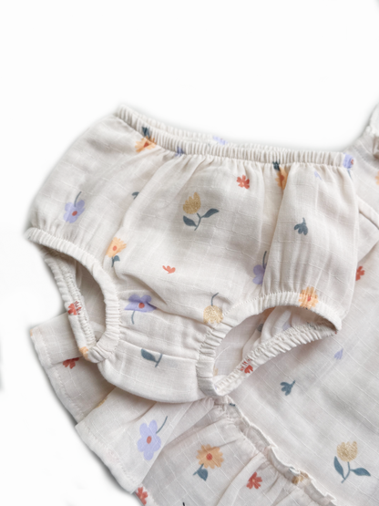 Vestido y Panty Jardín