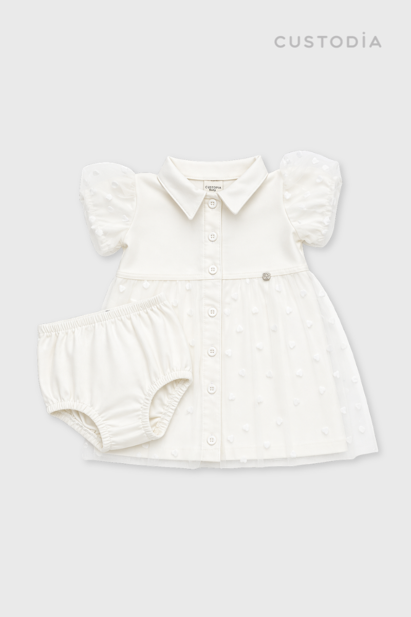 Vestido Tull Corazones