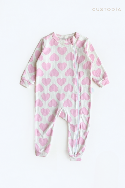 Pijama Entera Corazones