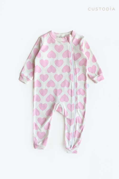 Pijama Entera Corazones