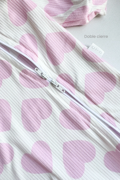 Pijama Entera Corazones