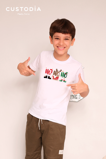 Camiseta Ho, Ho, Ho