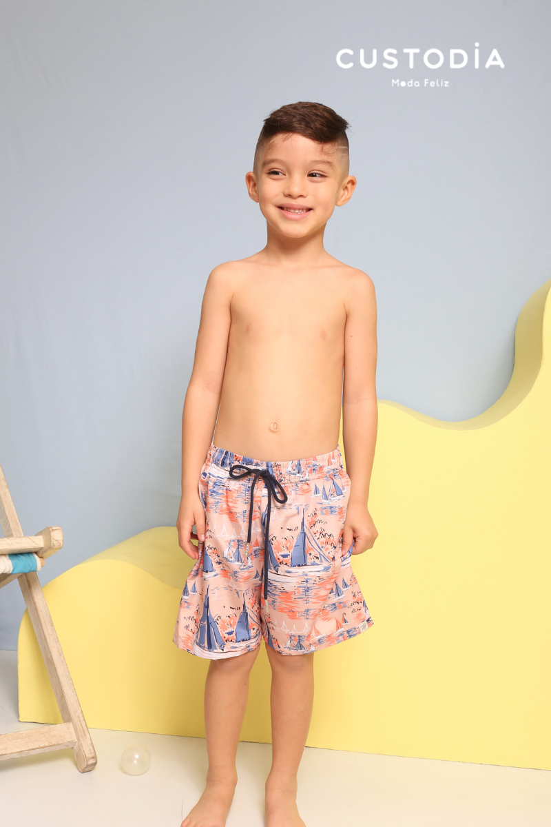 Set Bermuda y Camisilla - Barcos ⛵️