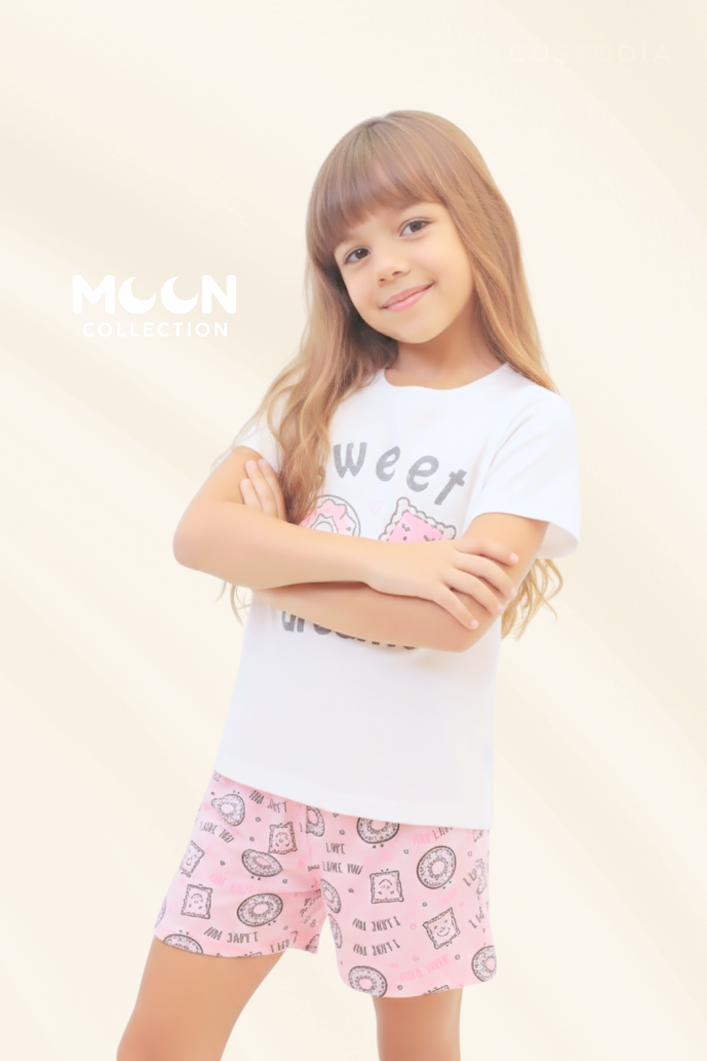 Pijama Short Donas