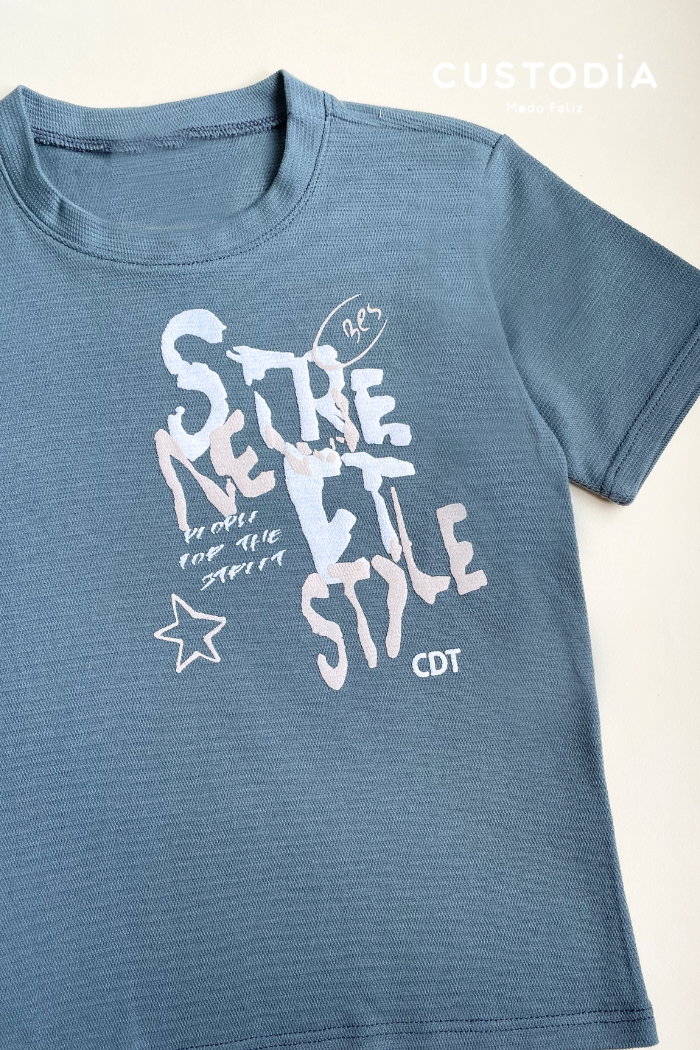 Camiseta Nuevo Estilo Para Niño