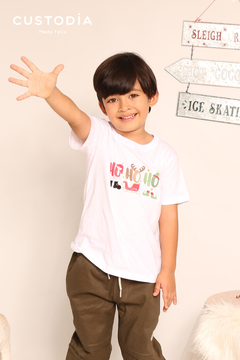 Camiseta Ho.Ho.Ho Toddler