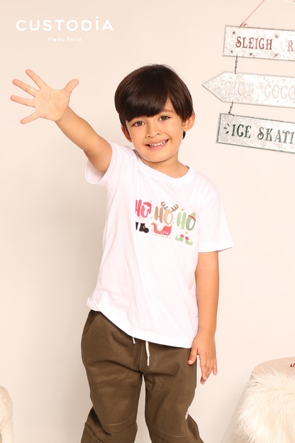 Camiseta Ho.Ho.Ho Toddler