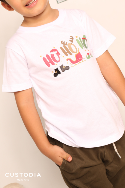 Camiseta Ho.Ho.Ho Toddler