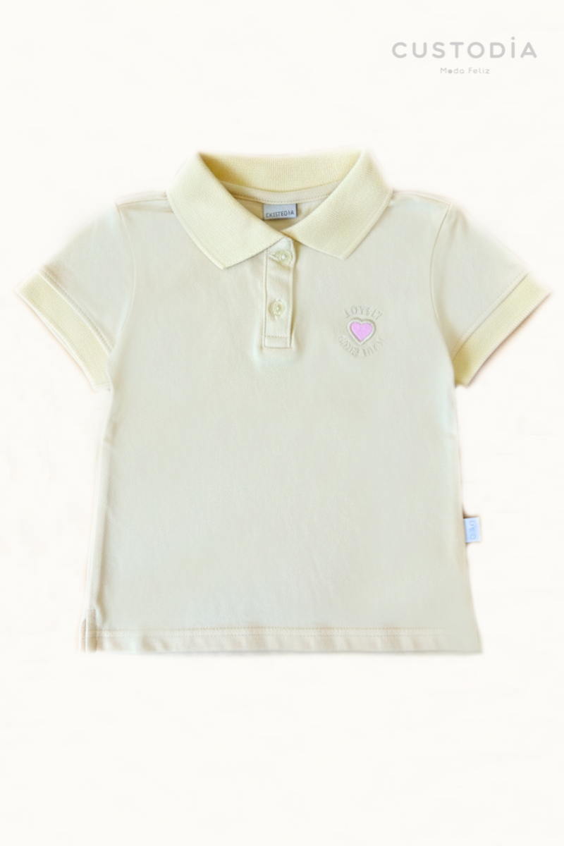 Camiseta Tipo Polo Lovely
