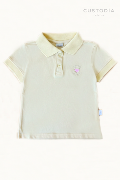 Camiseta Tipo Polo Lovely