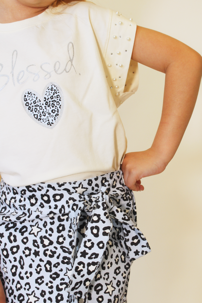 Set Falda Short Animal Print