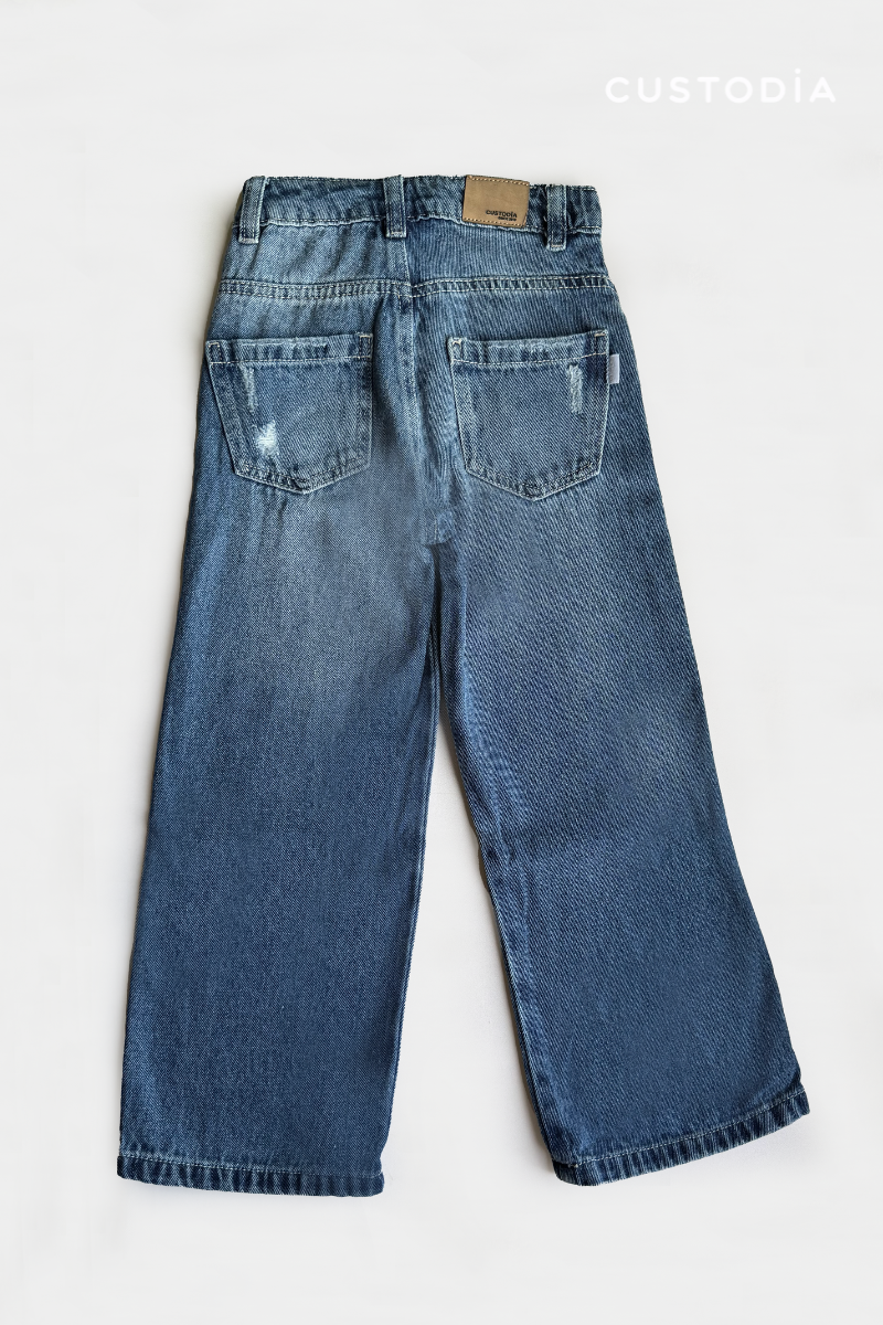 Jean Bota Recta Para Niña