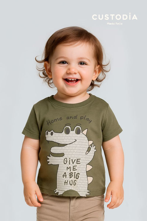 Camiseta Dino Play Bebé Niño