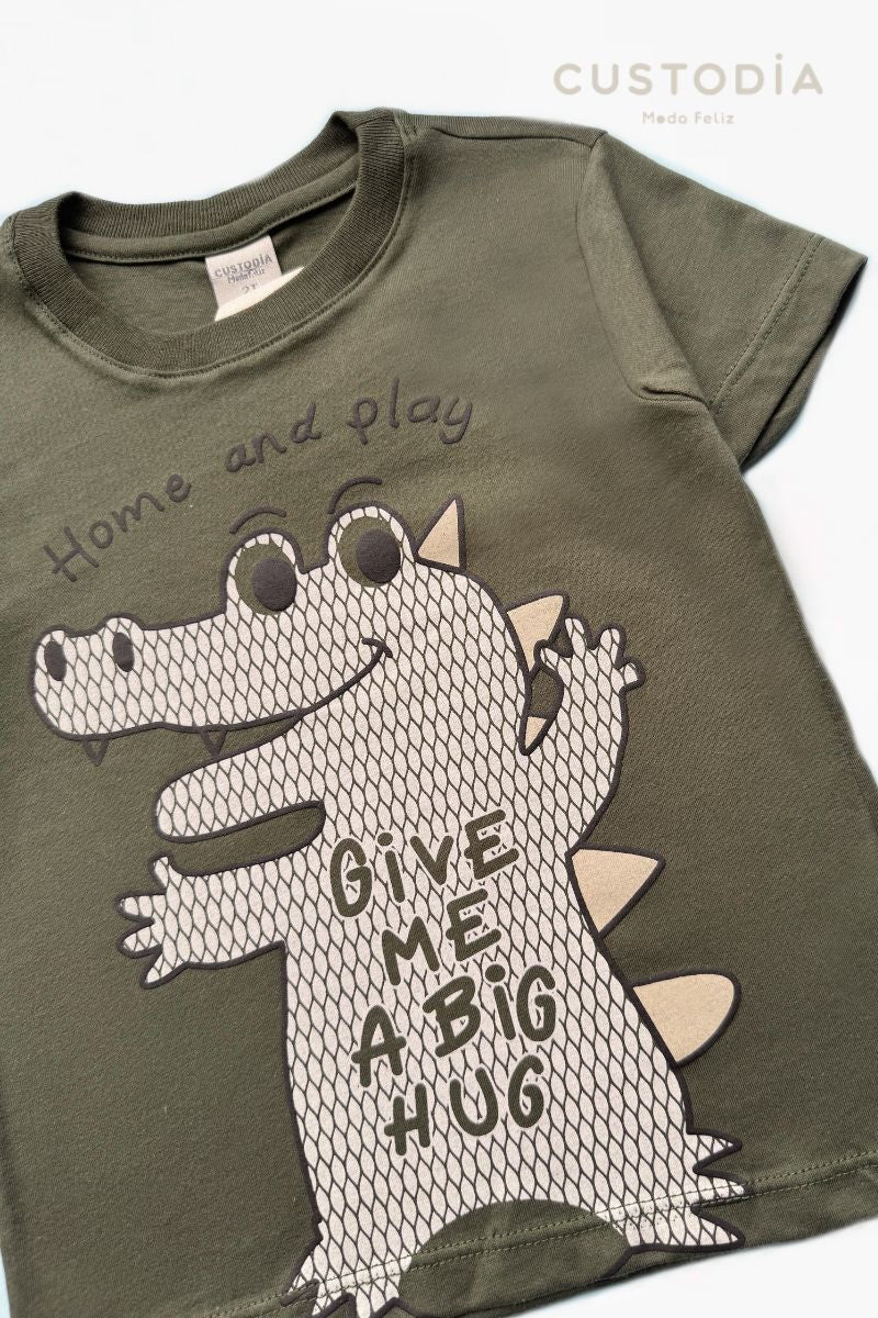 Camiseta Dino Play Bebé Niño