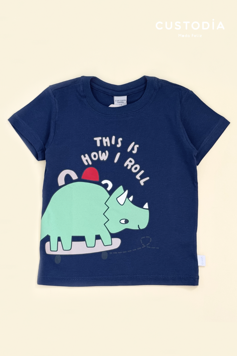 Camiseta Roll Dino