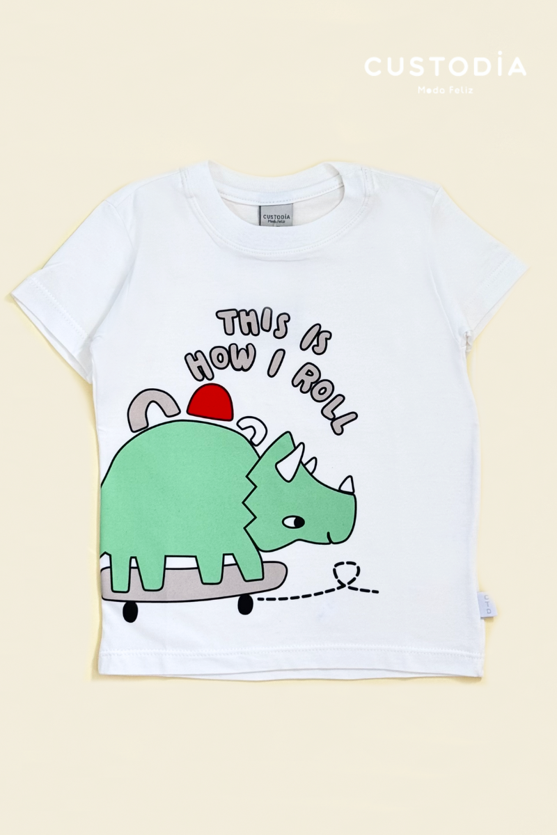 Camiseta Roll Dino