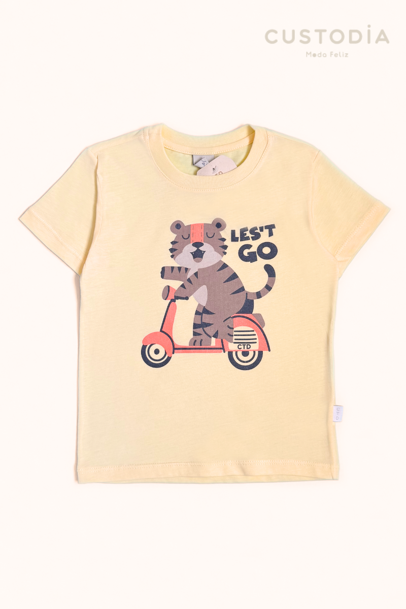 Camiseta Lest Go