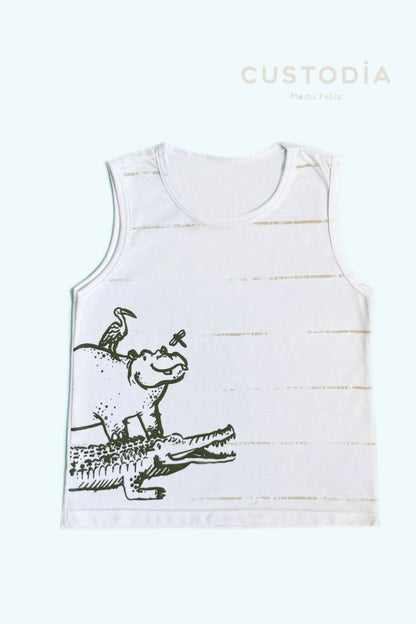 Camisilla Zoo Bebé