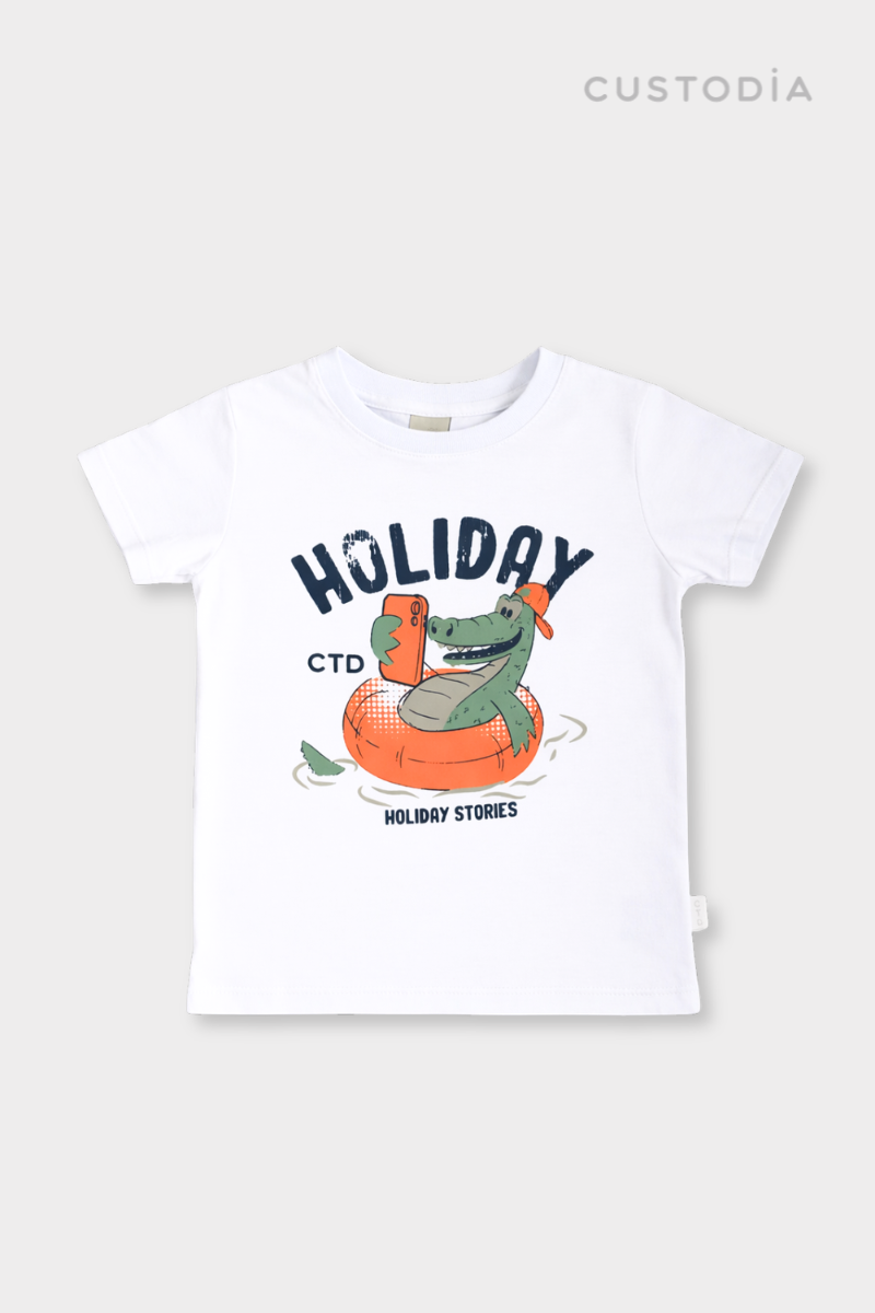 Camiseta Holiday Cocodrilo