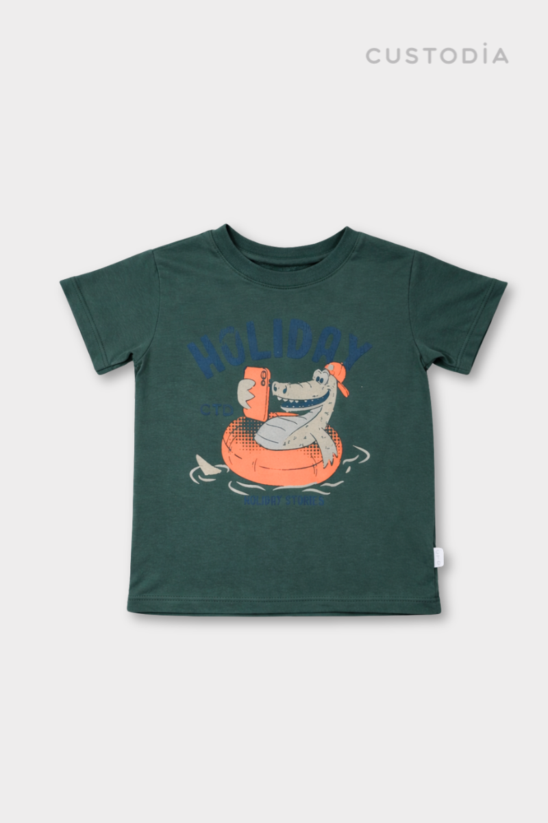 Camiseta Holiday Cocodrilo