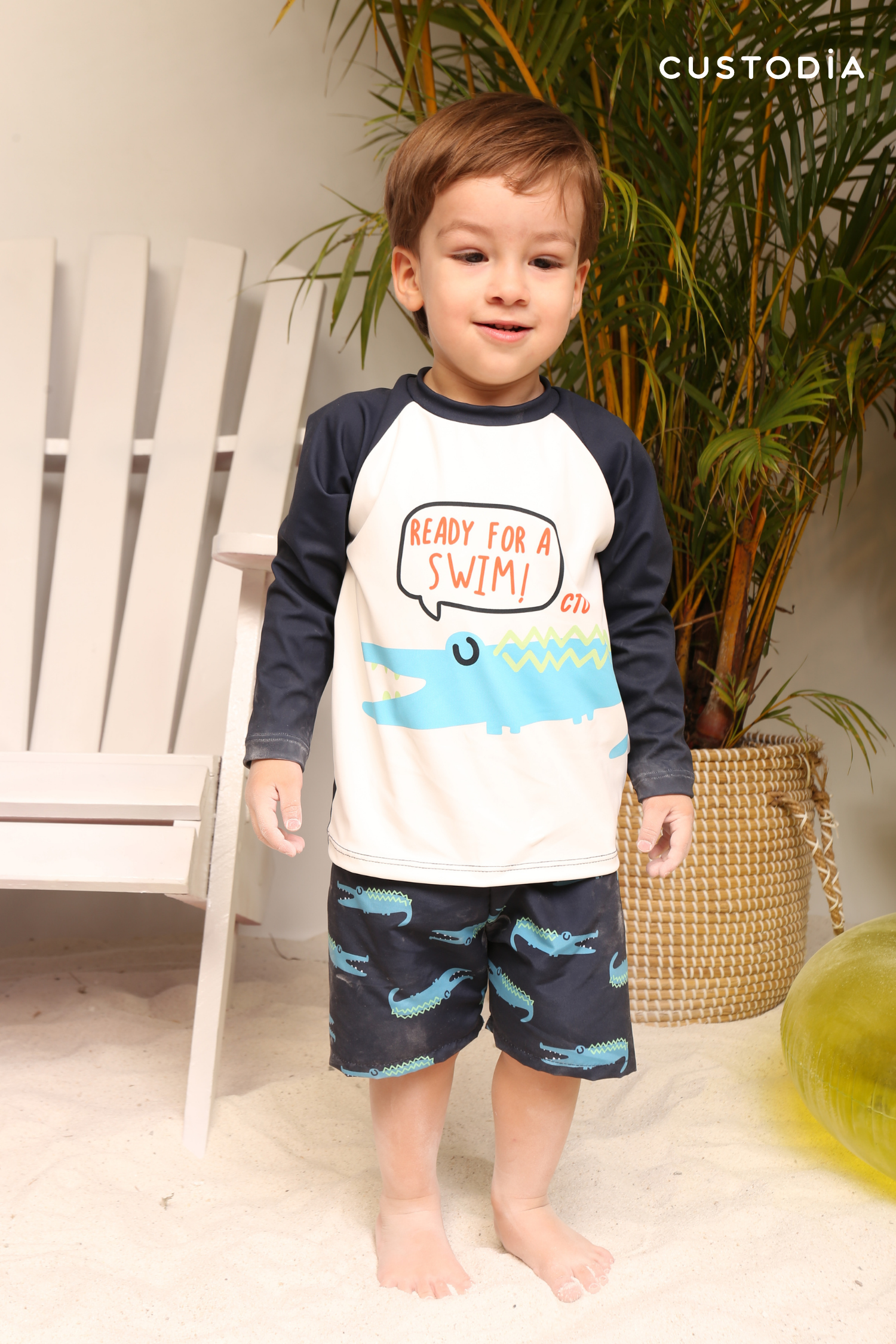 Pantaloneta y Buzo - Cocodrilo