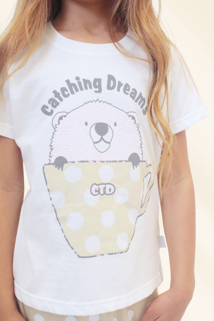 Pijama Puntitos Castor