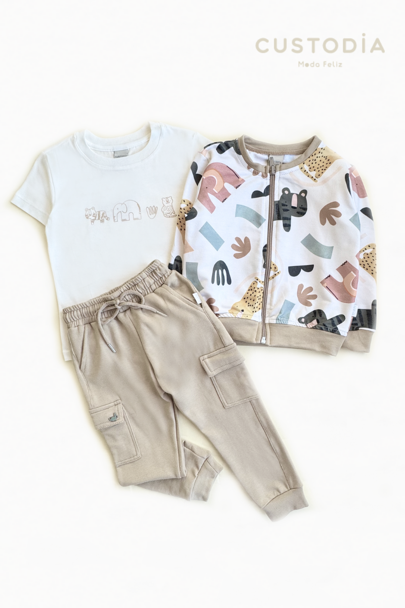 Set 3 Prendas Animalia