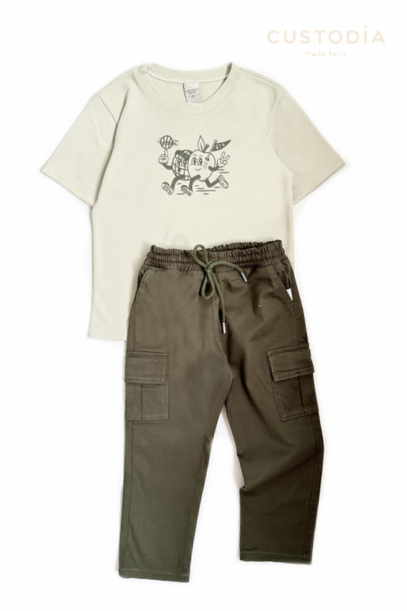 Set Jogger y Camiseta New York