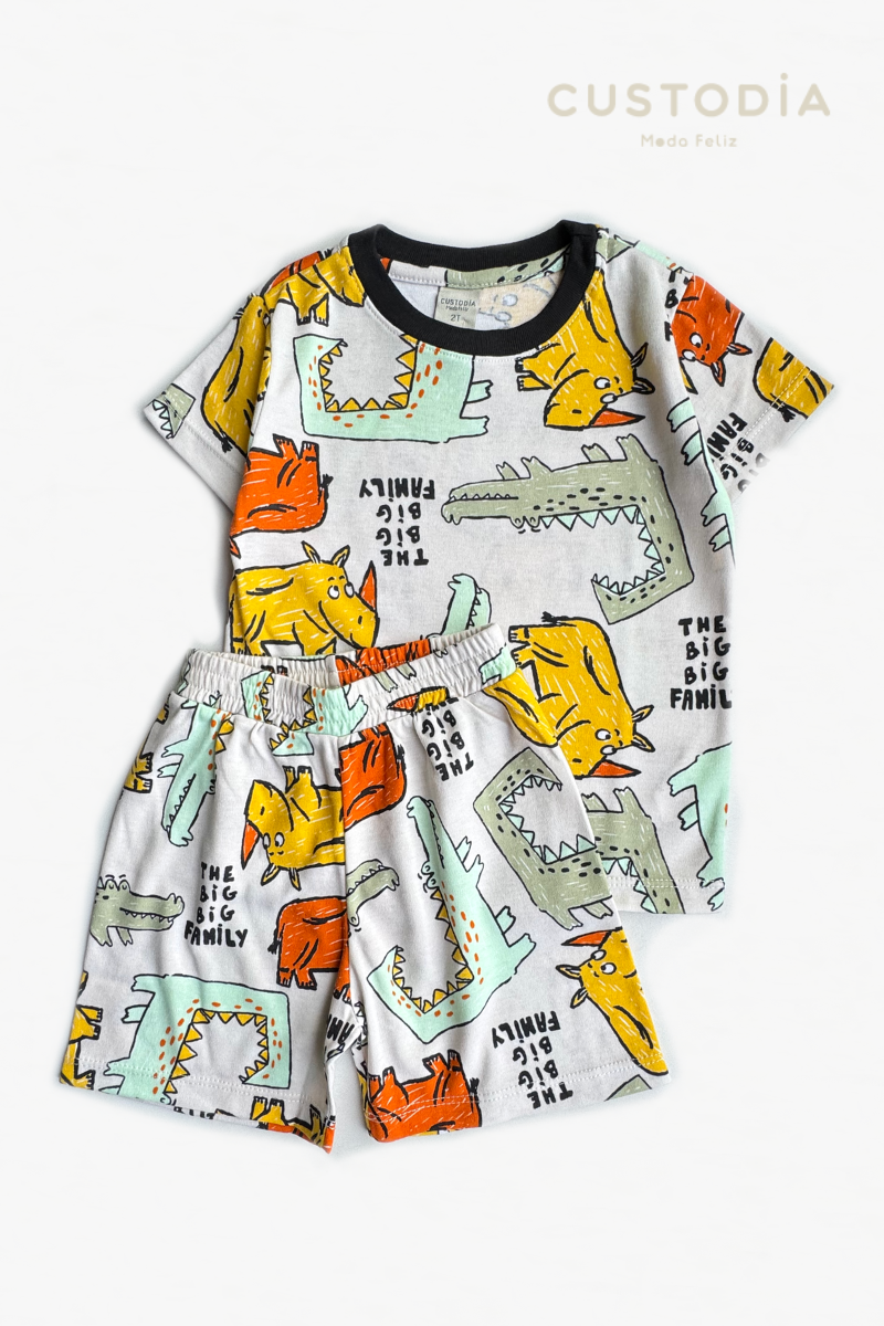 Pijama Dino Paint