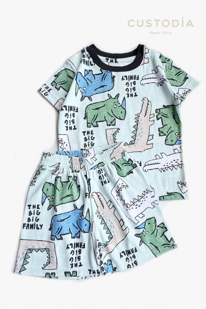 Pijama Dino Paint