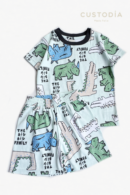 Pijama Dino Paint