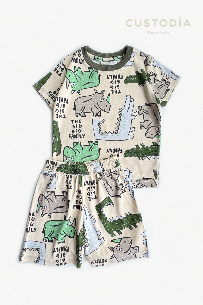 Pijama Dino Paint