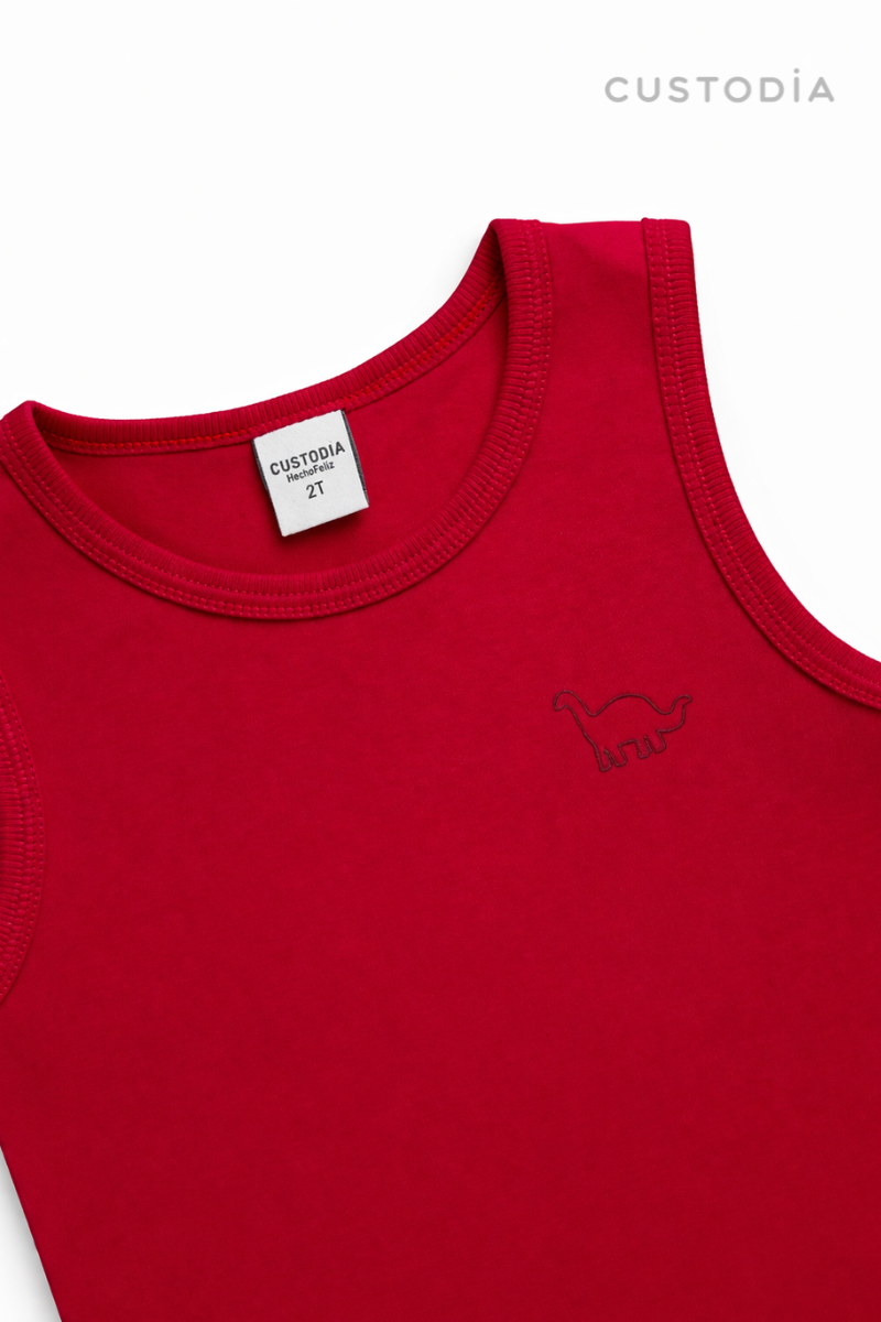 Camisilla Pop Color Dino Bebé