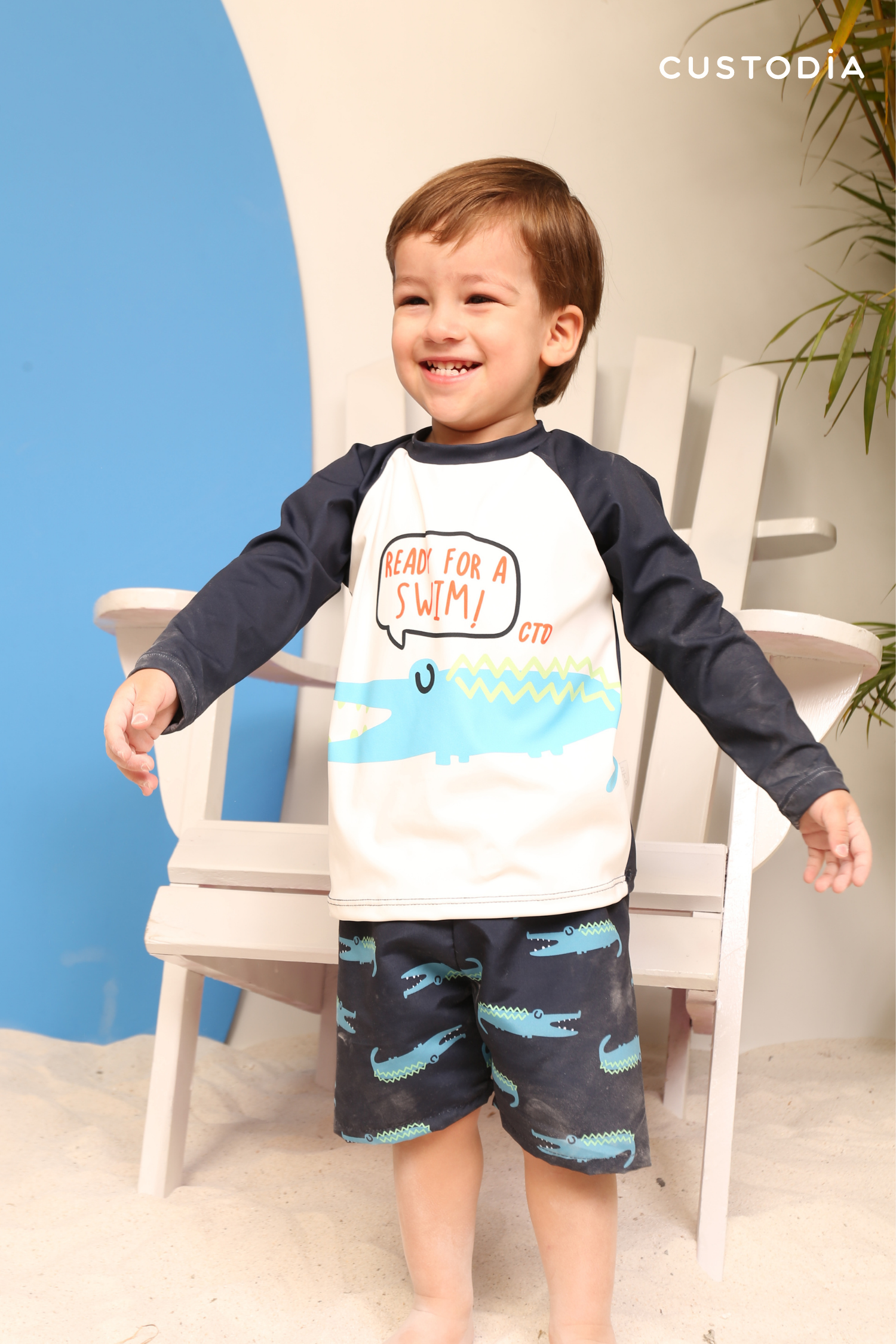 Pantaloneta y Buzo - Cocodrilo