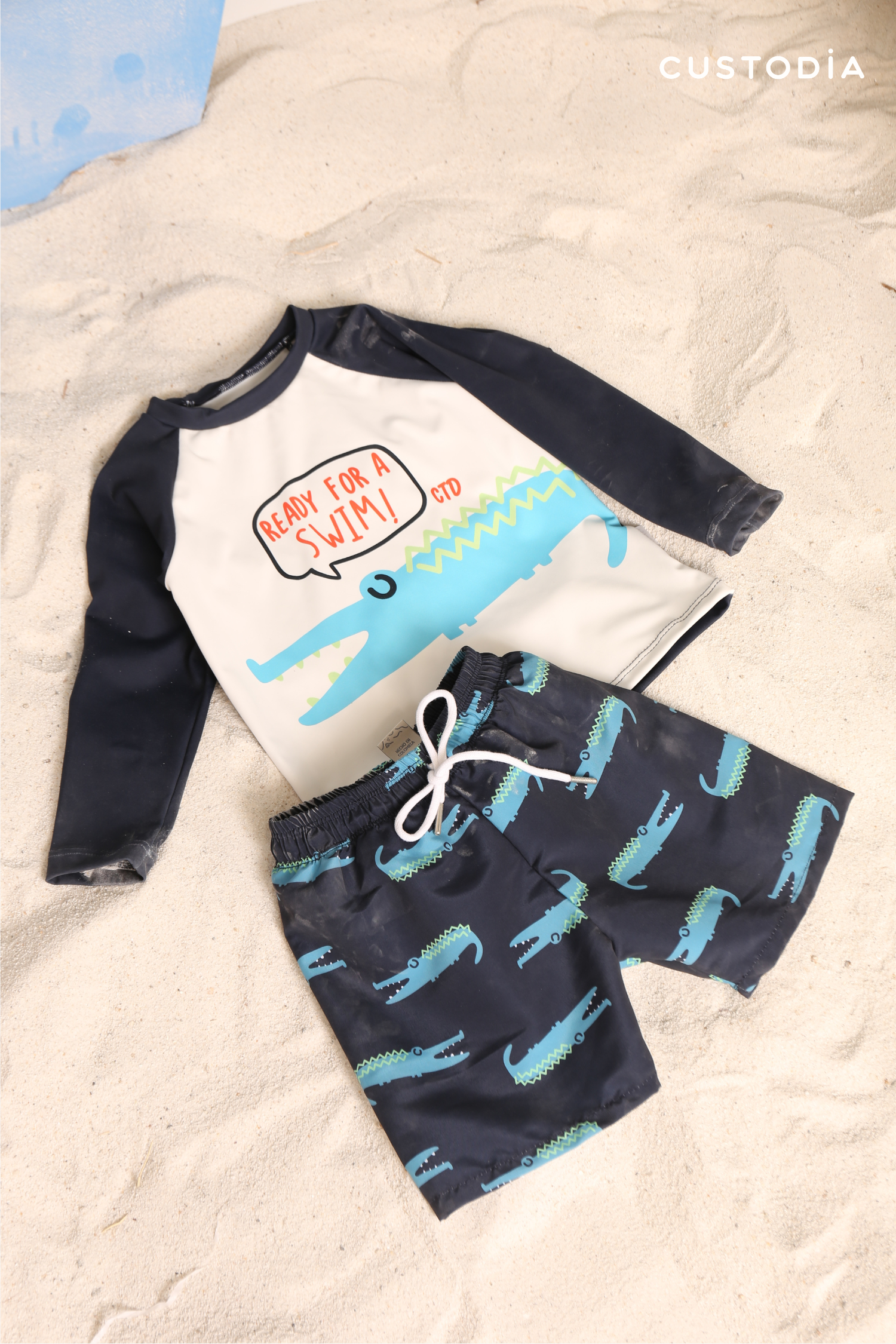 Pantaloneta y Buzo - Cocodrilo