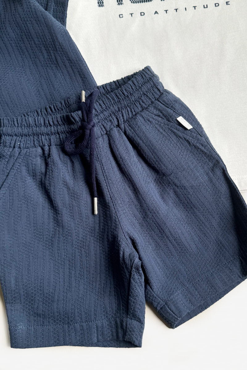 Set 3 Prendas bermuda, Camisa y Camiseta Human