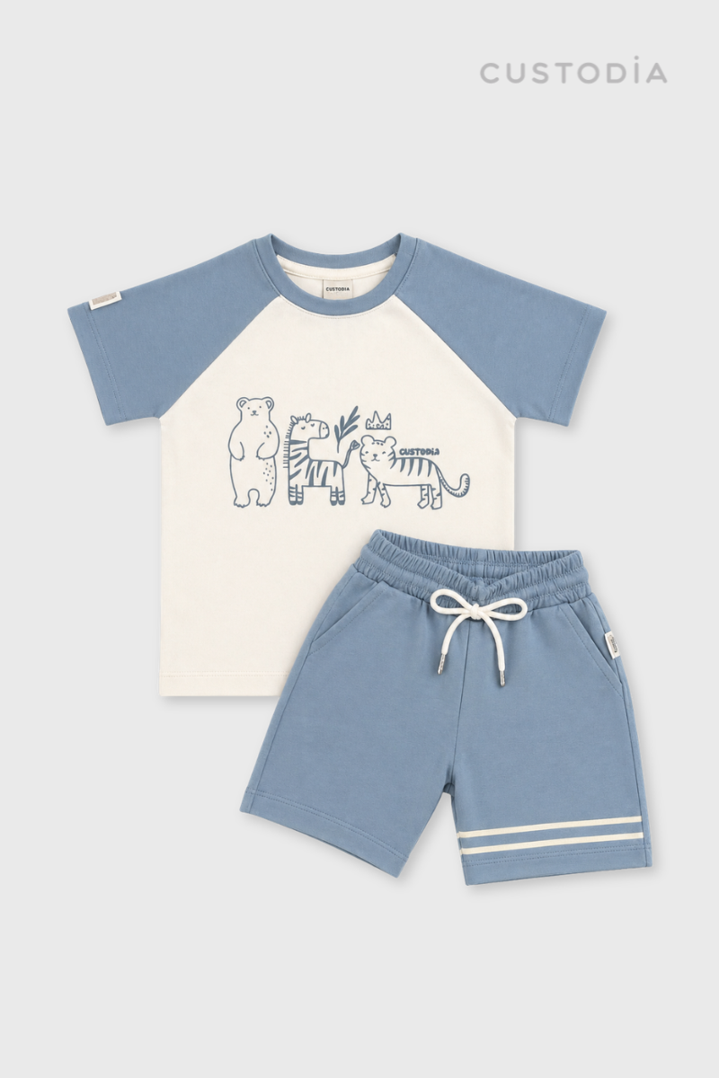 Set Camiseta y Bermuda Zoo