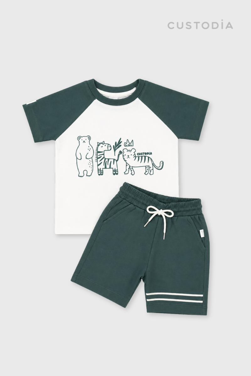 Set Camiseta y Bermuda Zoo